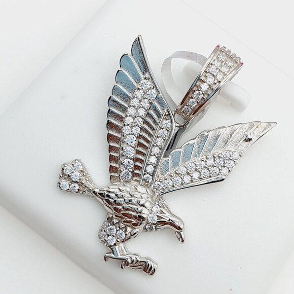 - 925 Sterling Silver Cubic Zirconia Pendant, U19254500 - Picture 10 of 11